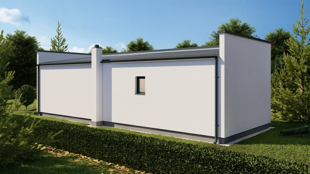 Modernes BRAYO Fertighaus B003 - schlüsselfertige Hausplanung für Neubau und Sanierungsprojekte