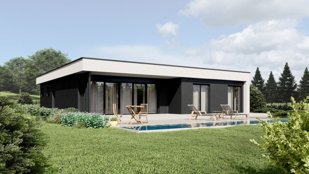 Fertighaus-Projekt in Rulzheim - moderne Architektur und hochwertige Bauqualität von BAUTENT