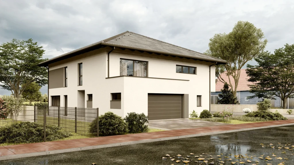 Fertighaus in Sandweier - moderne Architektur und hochwertige Bauqualität von BAUTENT