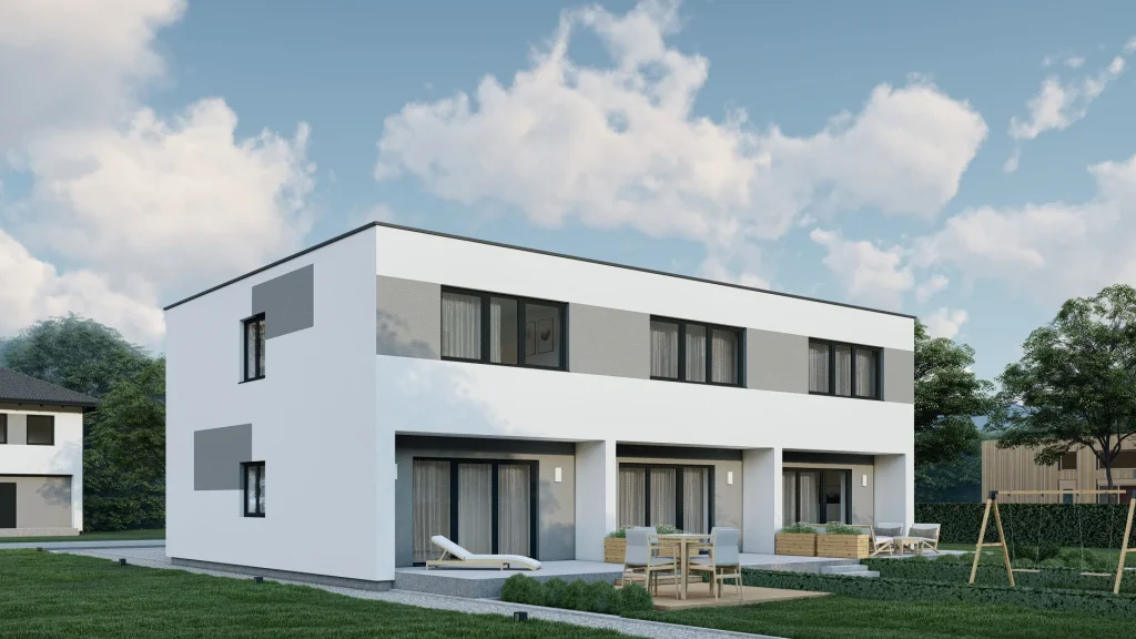 Fertighaus Schaidt Modell B-D001 - moderne Architektur und hochwertige Bauqualität für Ihr Traumhaus