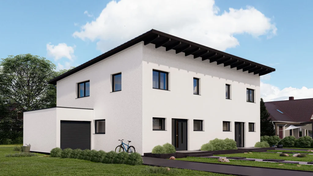 Fertighaus Projekt B001 in Sinzheim - moderne Bauweise und hochwertige Sanierung von BAUTENT