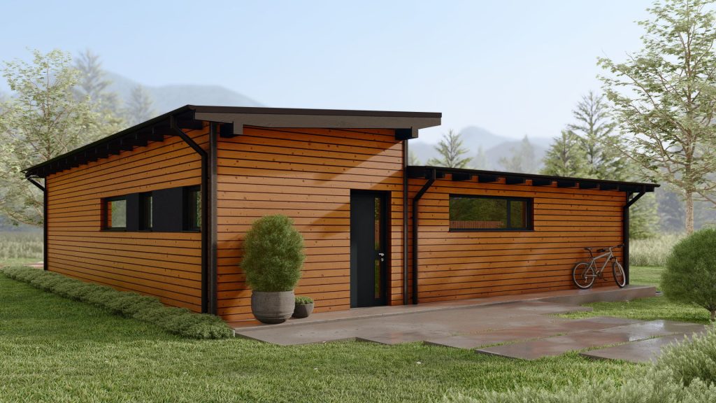 Charmantes französisches Dorf mit traditionellen Häusern - Inspiration für Fertighaus-Architektur und Sanierungsprojekte